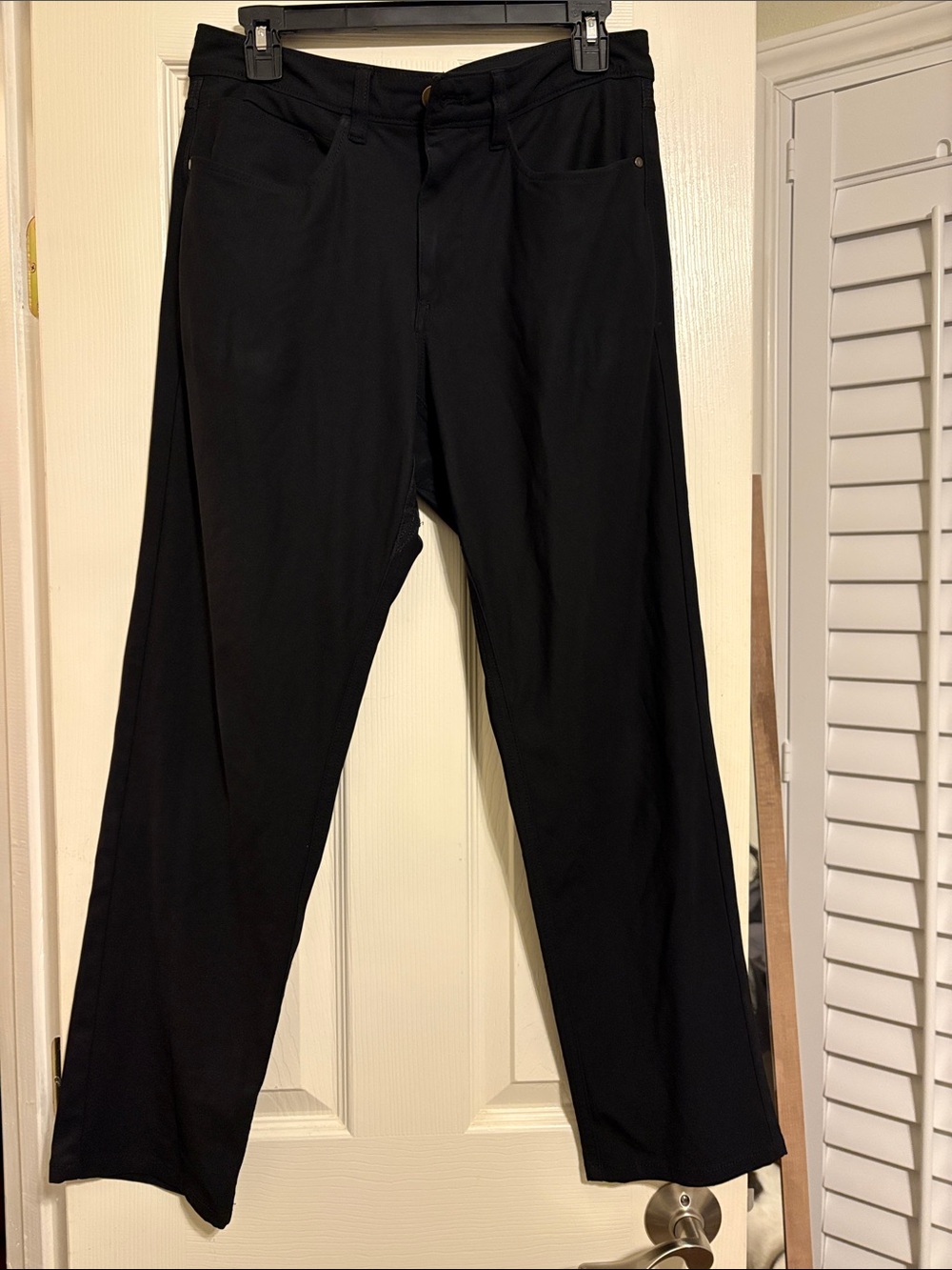 Men's Black Dress Pants - Classic Tailored Fit
